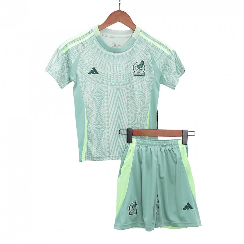 Mexico 2024 extérieur Green ensemble de football