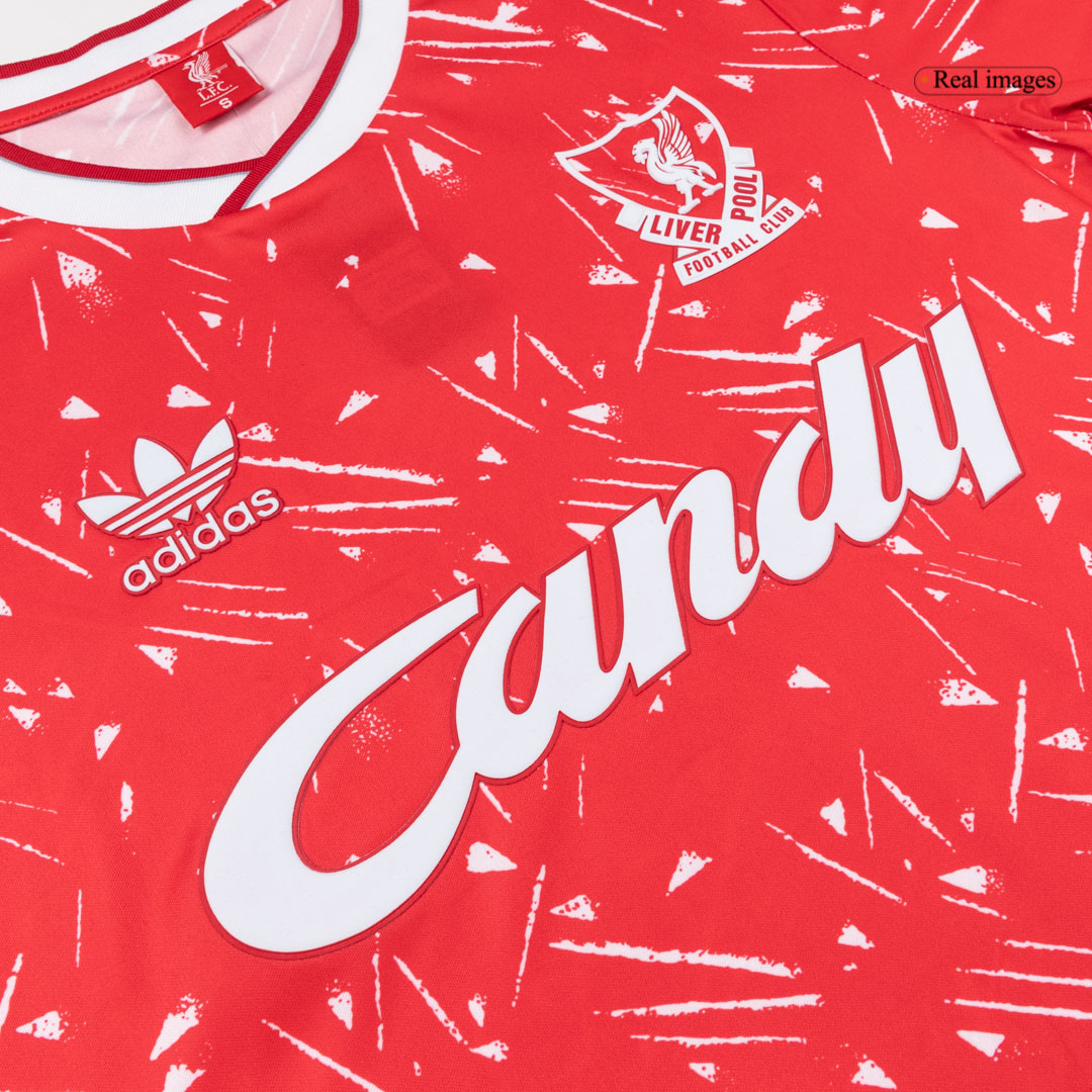 maillot Liverpool 1989/91 domicile rouge Retro