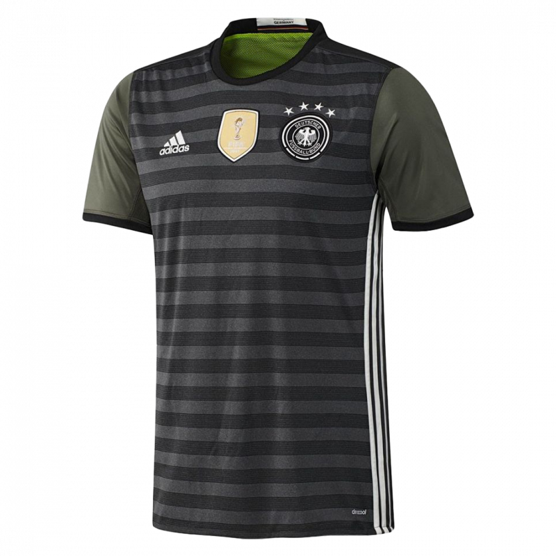 maillot Germany 2016 extérieur noir Retro