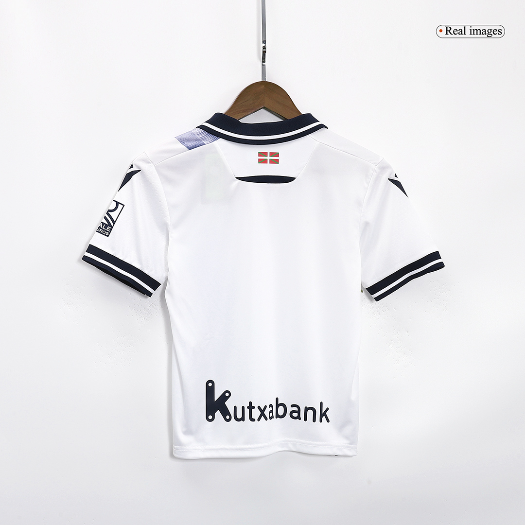 kit enfant Real Sociedad 2023/24 troisième blanc