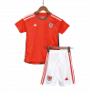 kit enfant Wales 2022 domicile rouge