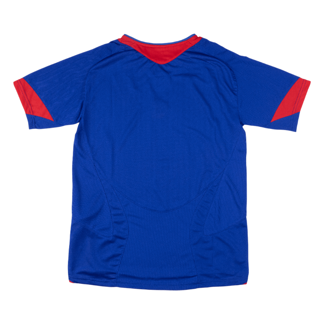 maillot Manchester United 2005/06 extérieur bleu Retro