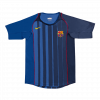 maillot Barcelona 2004/05 extérieur bleu Retro