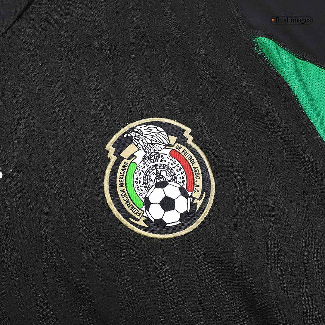 maillot Mexico 2010 extérieur noir Retro