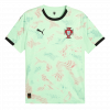 maillot Portugal 2025 extérieur vert Femme