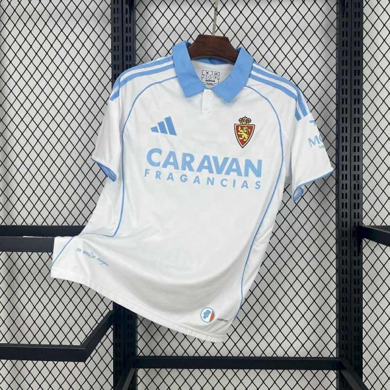 maillot Real Zaragoza maillot 2025/26 domicile