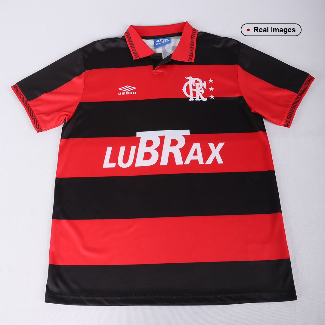 maillot CR Flamengo 1992/93 domicile noir Retro