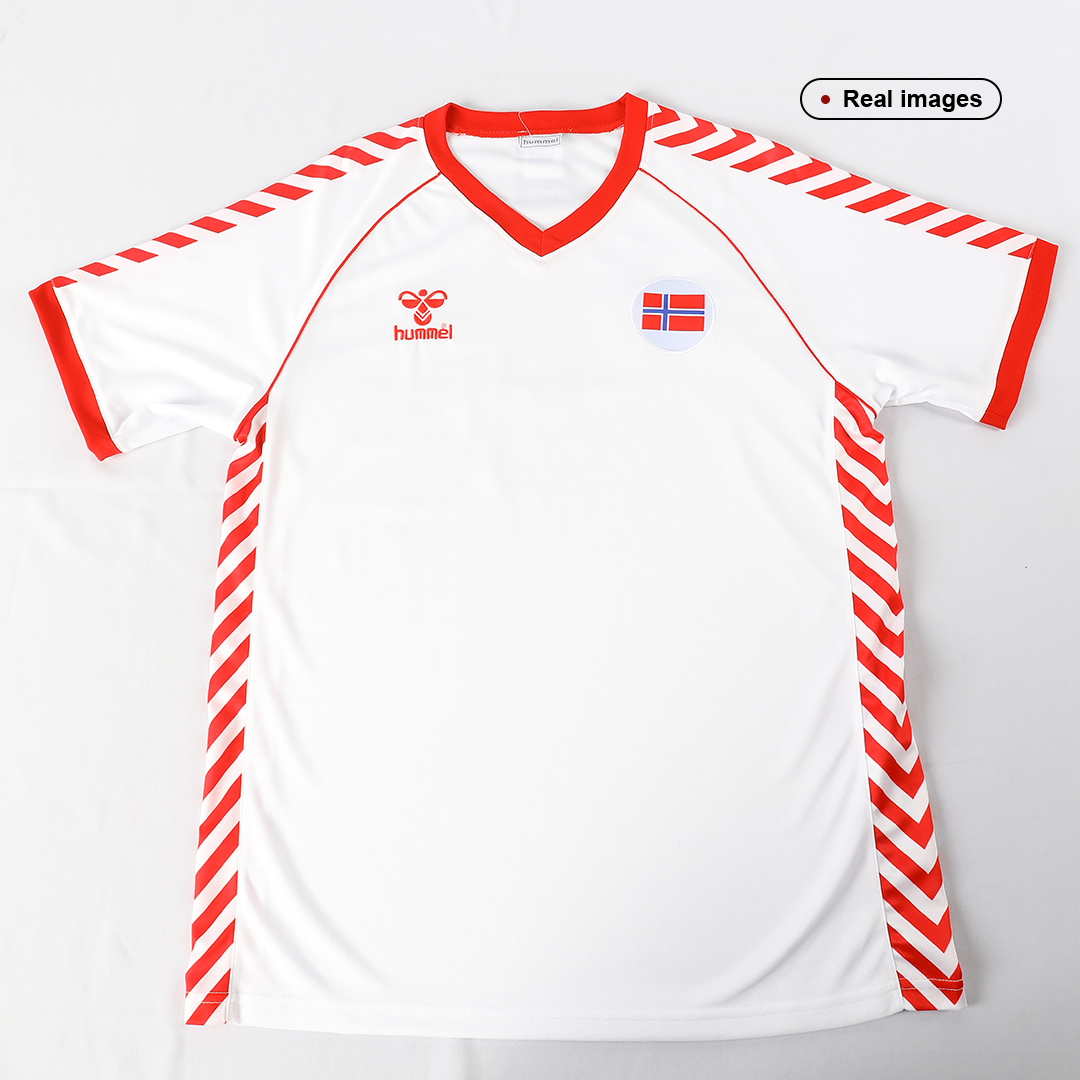 maillot Norway 1984 extérieur blanc Retro