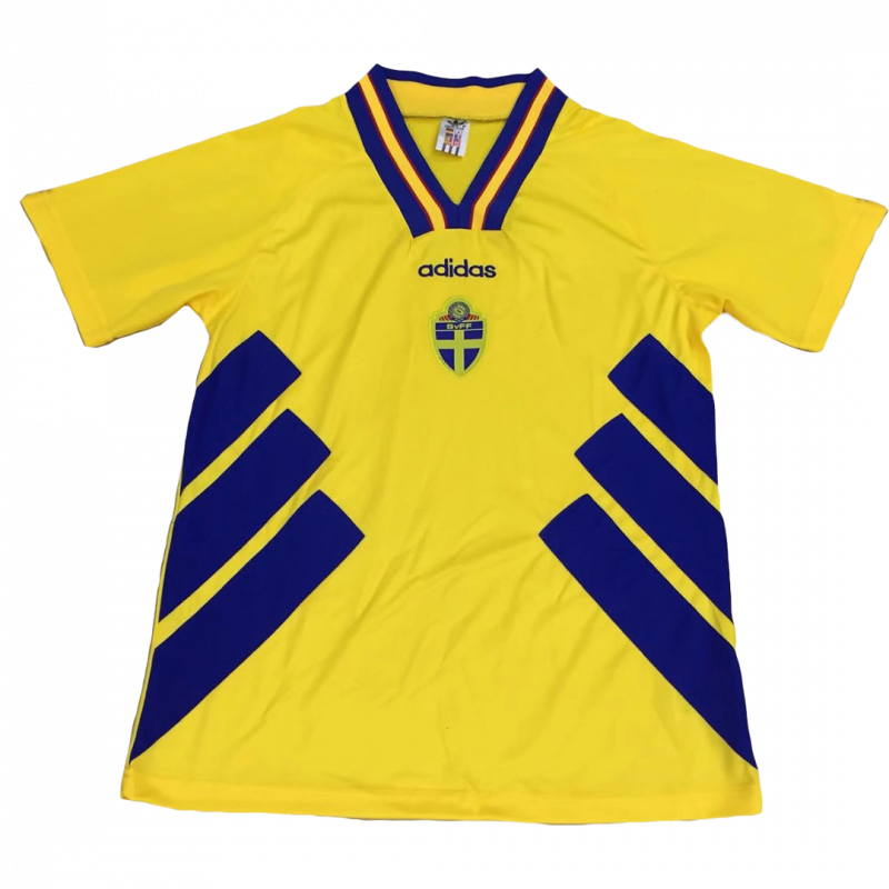 maillot Sweden 1994 domicile jaune Retro