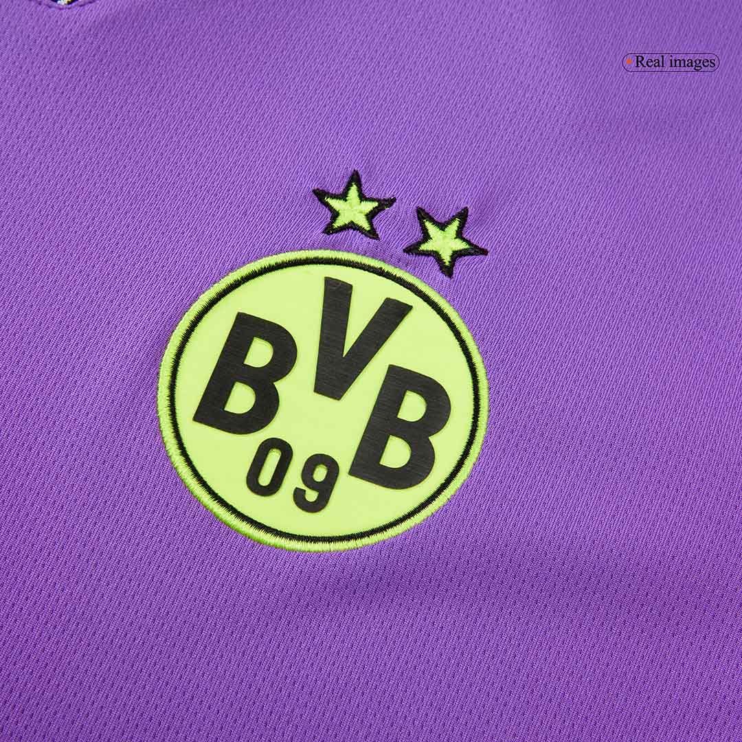 Borussia Dortmund 2024/25 Goalkeeper Purple Goalkeeper Jersey