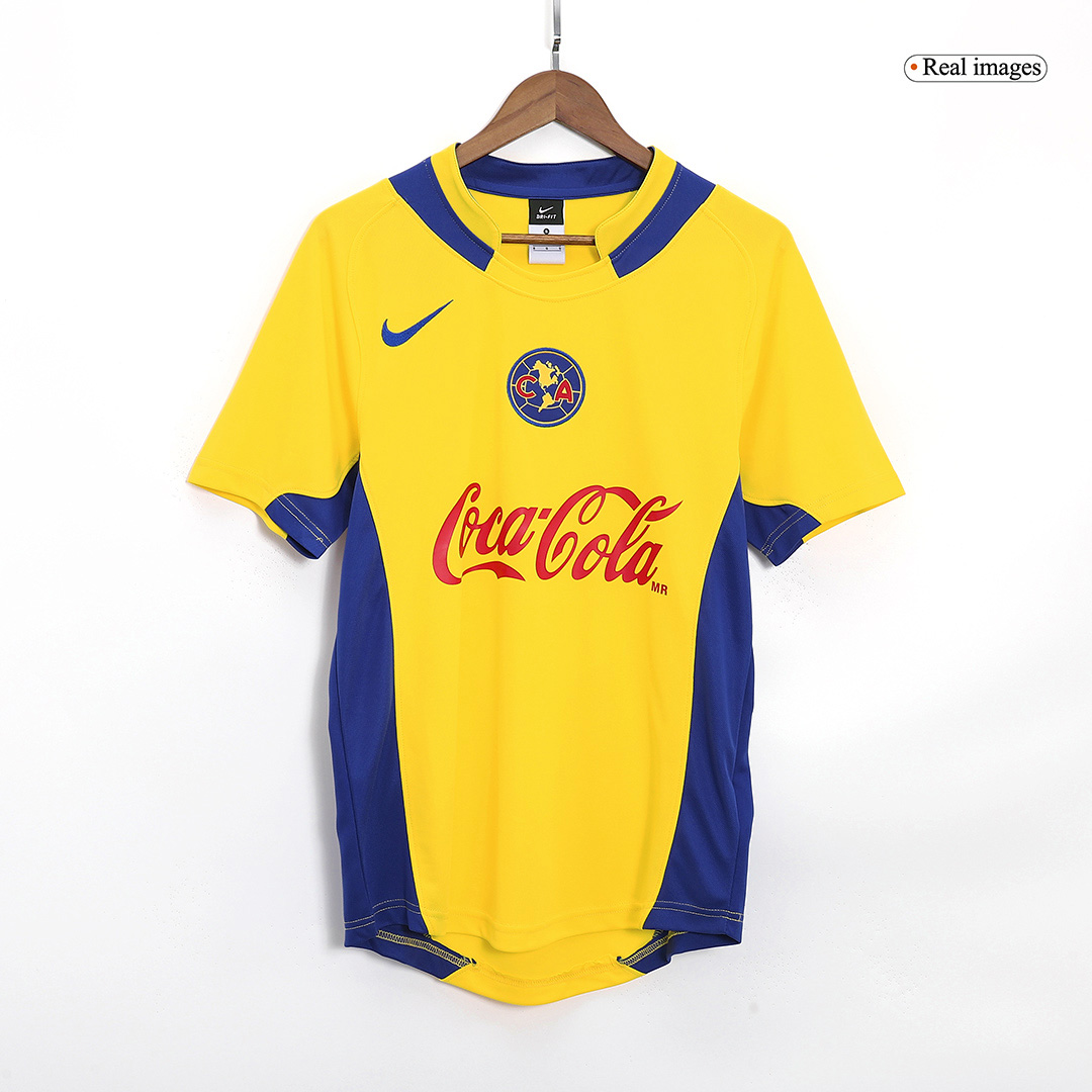 maillot Club America 2004/05 domicile jaune Retro