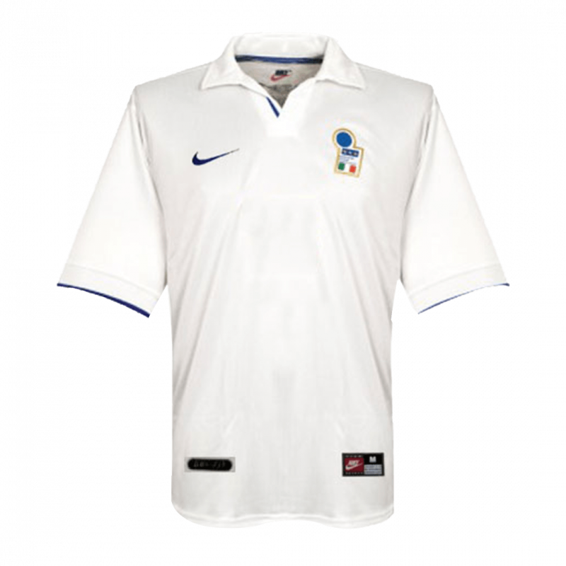 maillot Italy 1998 extérieur blanc Retro