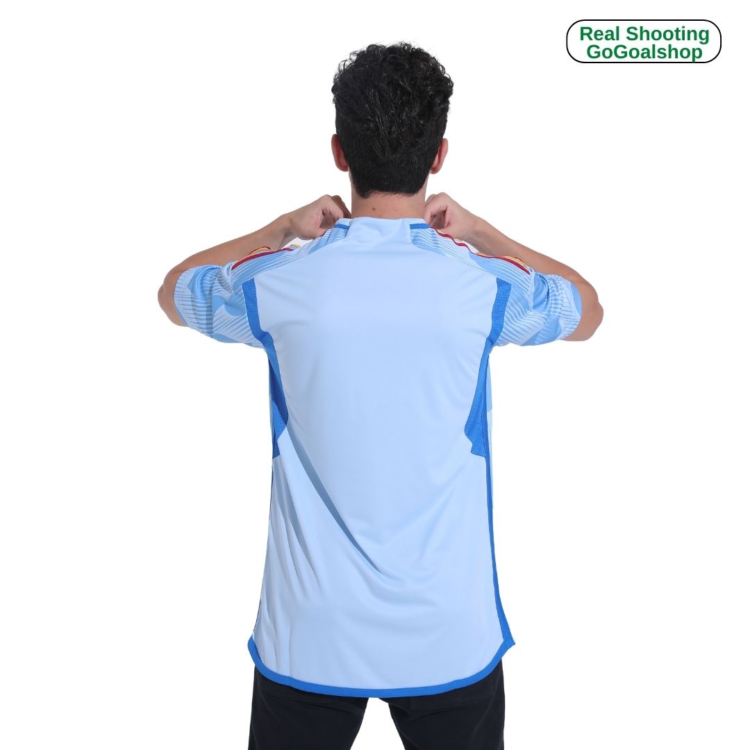 maillot Spain 2022 extérieur bleu
