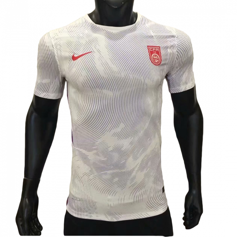 maillot China PR 2020/21 extérieur blanc Player Version
