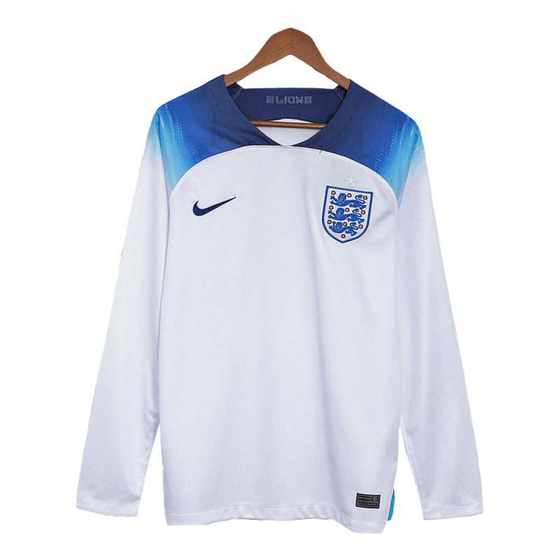 maillot England 2022 domicile blanc manches longues