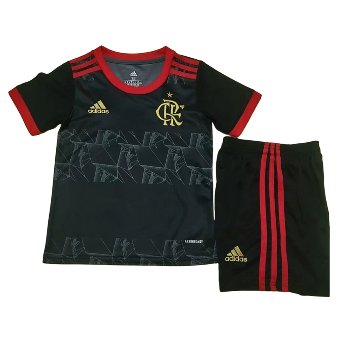 kit enfant CR Flamengo 2021/22 troisième noir