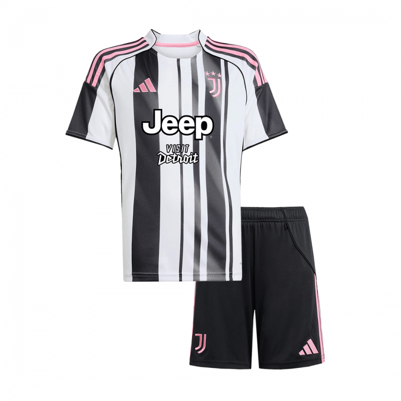 kit enfant Juventus 2025/26 domicile noir