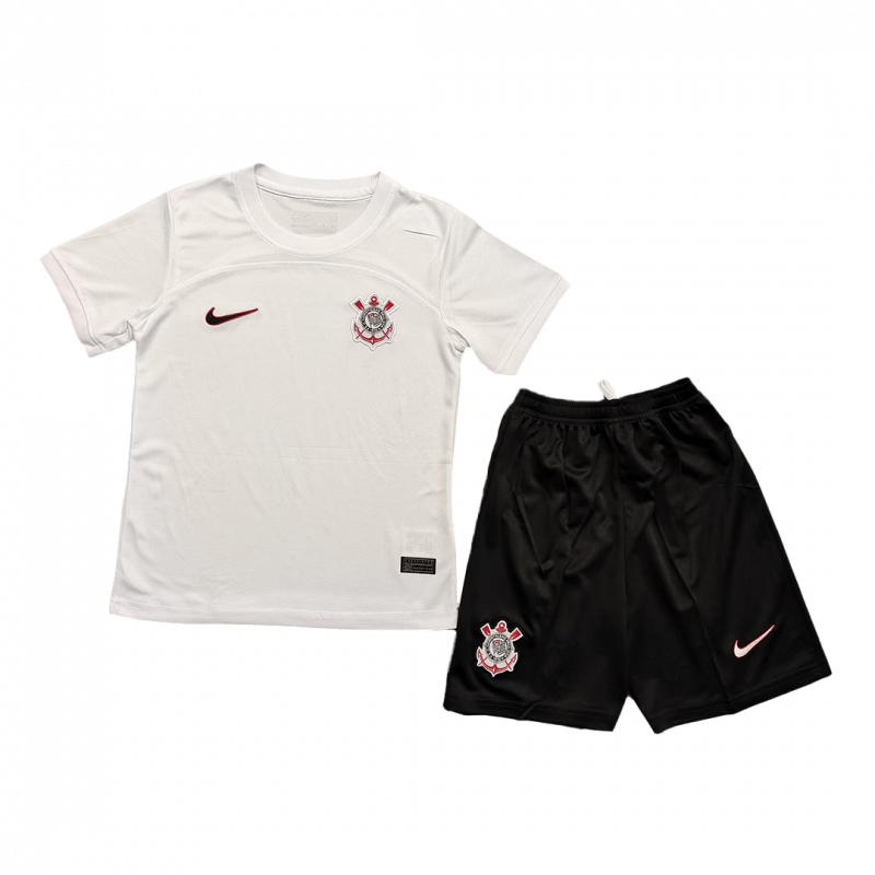 kit enfant Corinthians 2023/24 domicile blanc
