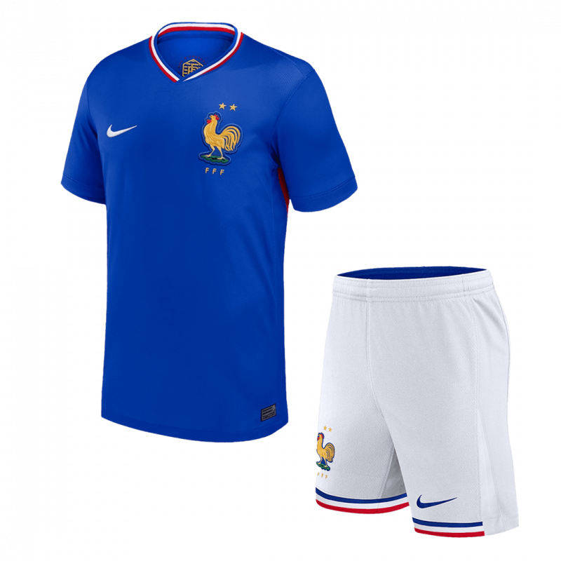 kit enfant France 2024 domicile bleu