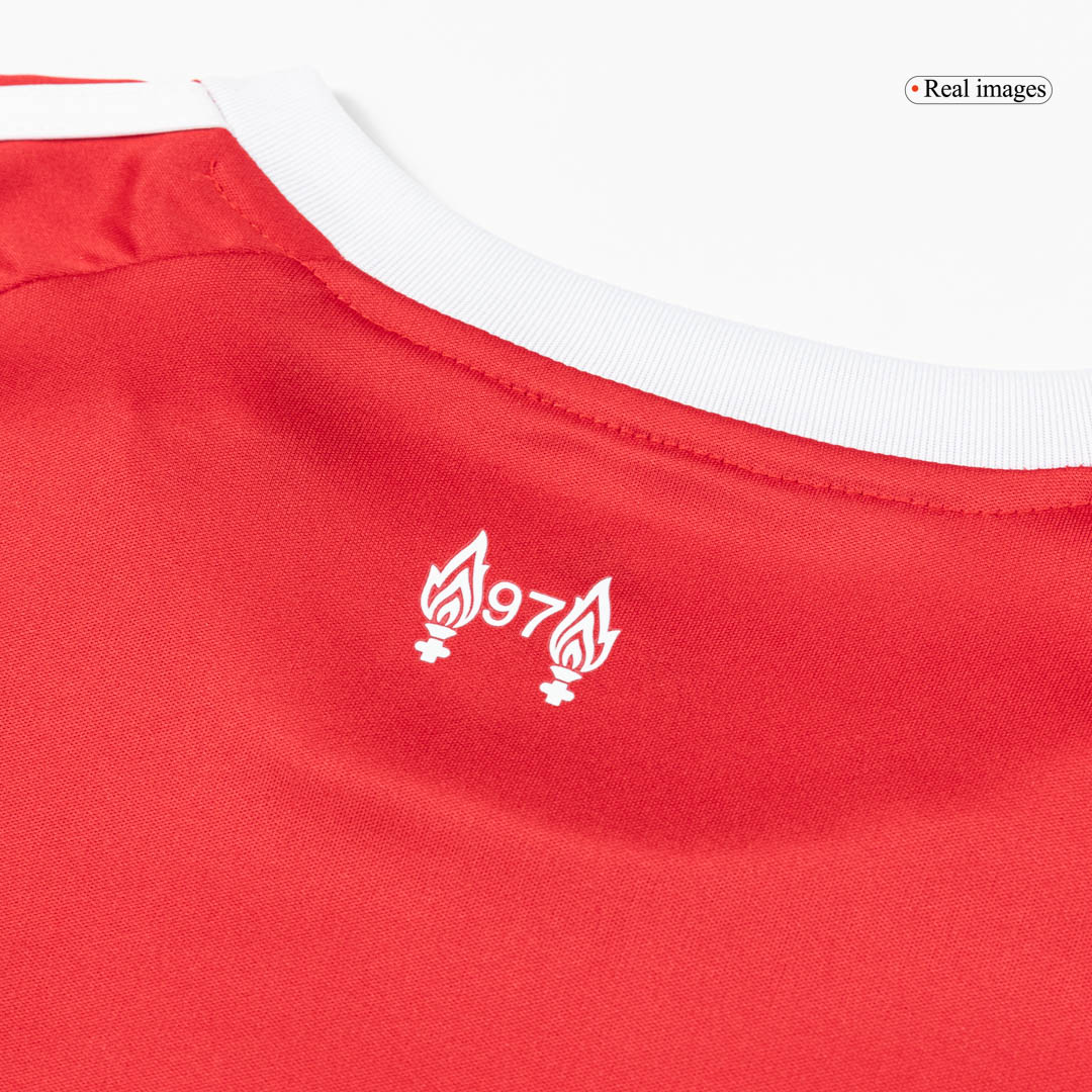 kit enfant Liverpool 2025/26 domicile rouge