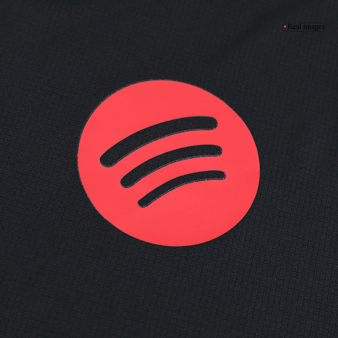 Barcelona 2024/25 extérieur Black logo Spotify sans texte Kids Kit