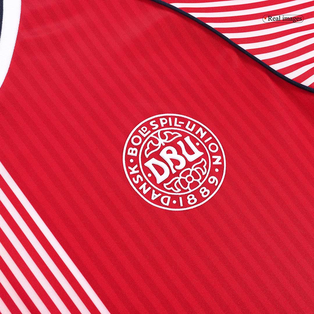 maillot Denmark 1986 domicile orange Retro