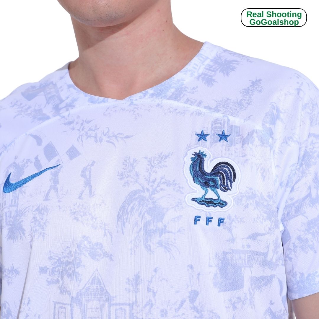maillot France 2022 extérieur blanc