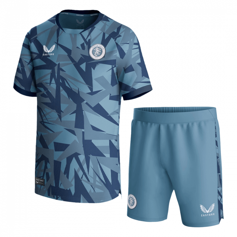 kit enfant Aston Villa 2023/24 troisième bleu