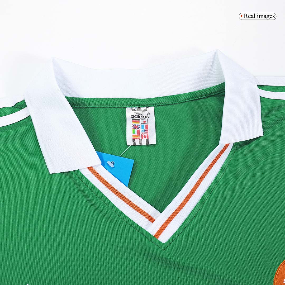 maillot Ireland 1988 domicile vert Retro
