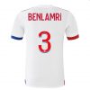 maillot BENLAMRI #3 Olympique Lyonnais 2020/21 domicile blanc