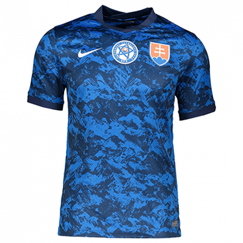 maillot Slovakia 2021 domicile bleu