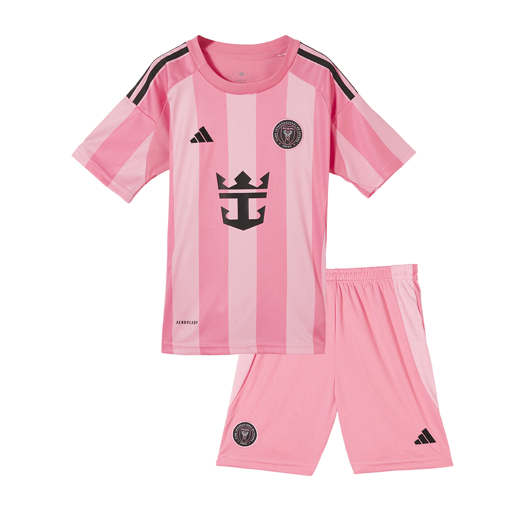 kit enfant Inter Miami CF 2025 domicile rose