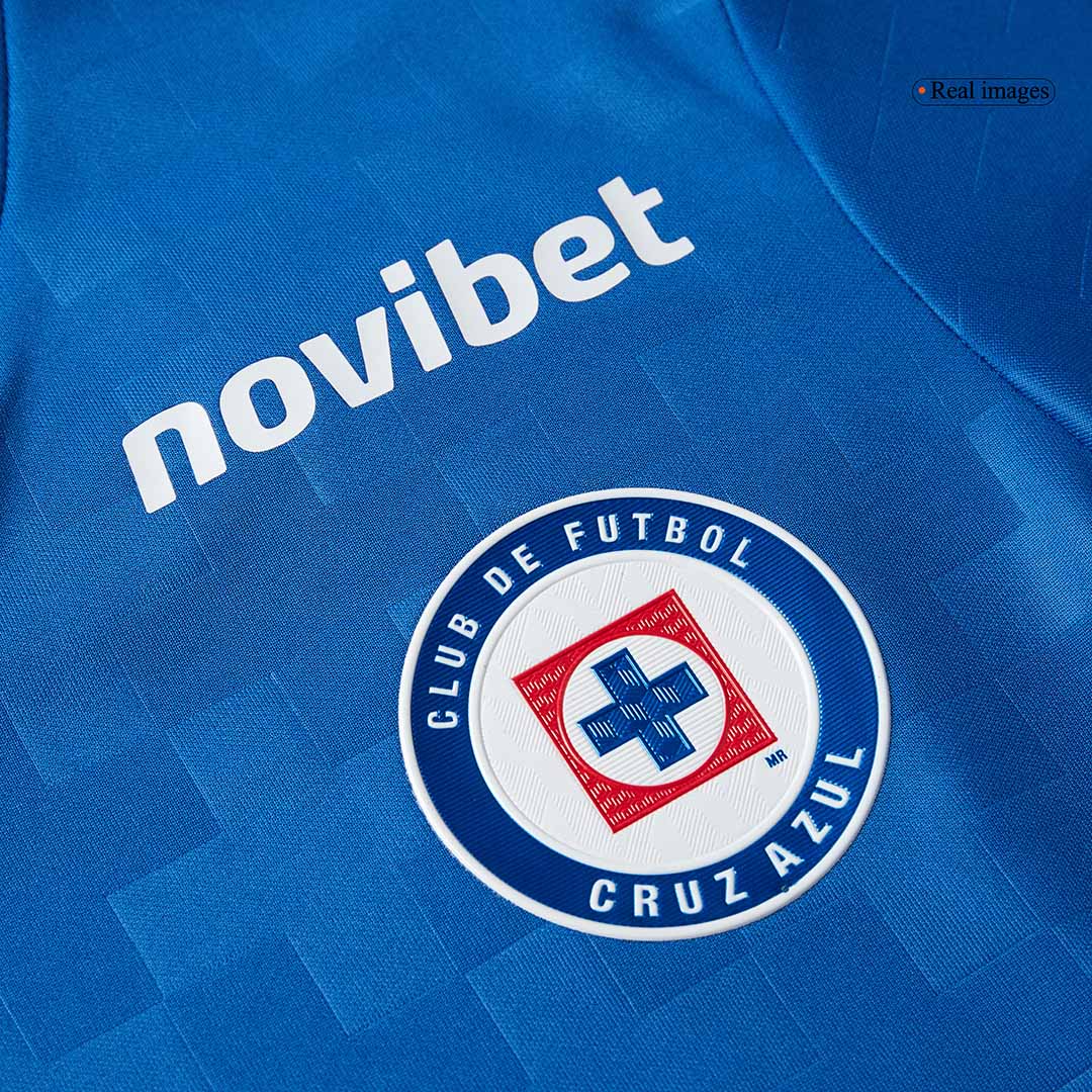 maillot Cruz Azul 2025/26 domicile bleu