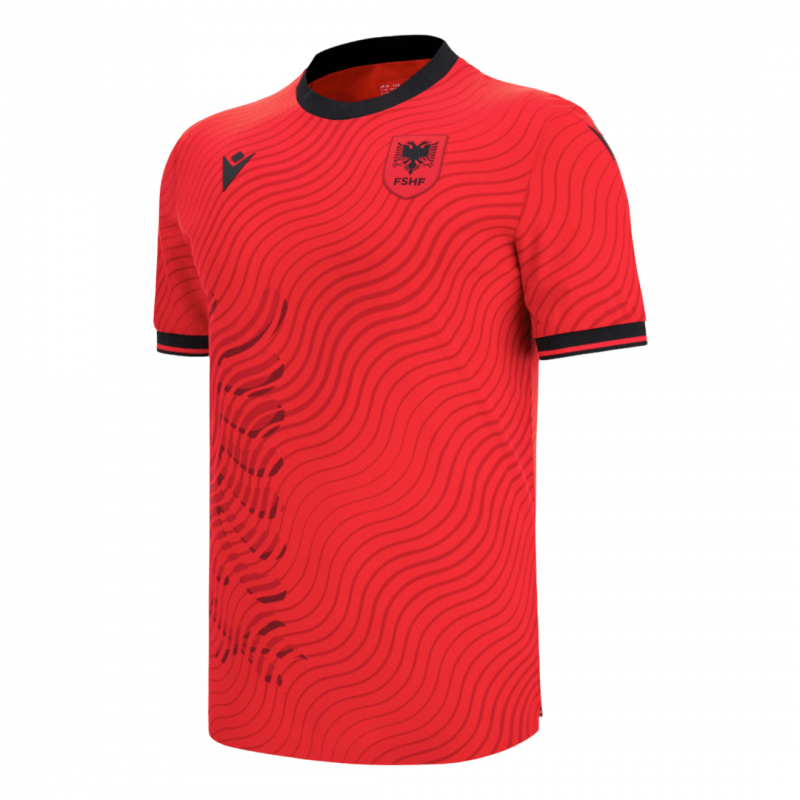 maillot Albania 2026 domicile rouge