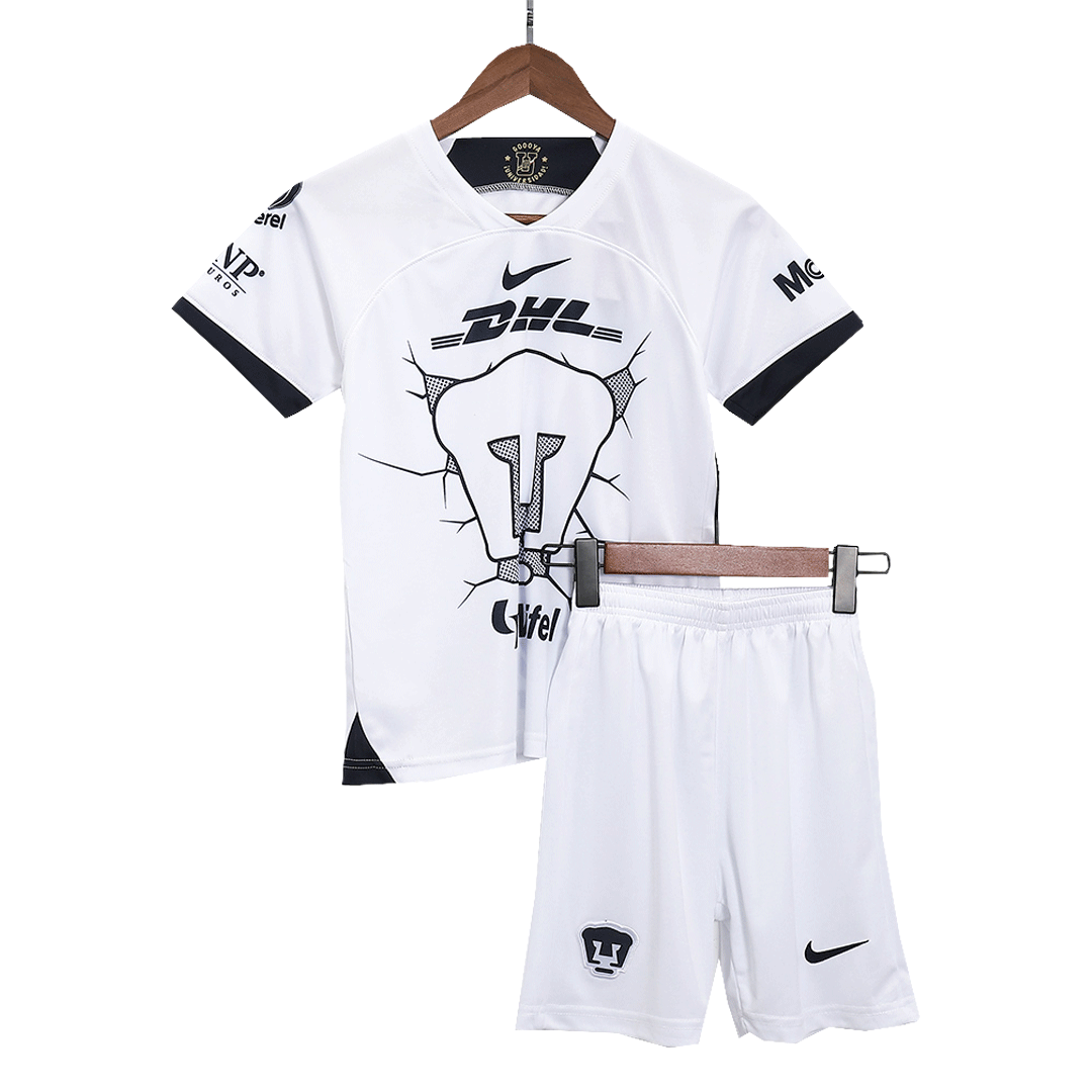 kit enfant Pumas UNAM 2023/24 domicile blanc