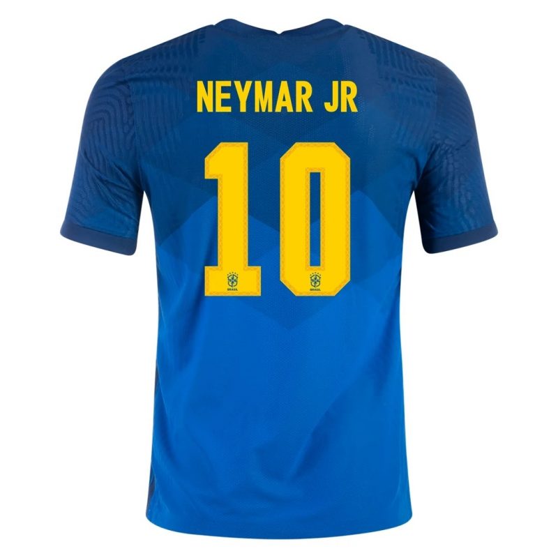 maillot Neymar Jr #10 Brazil 2020 extérieur bleu