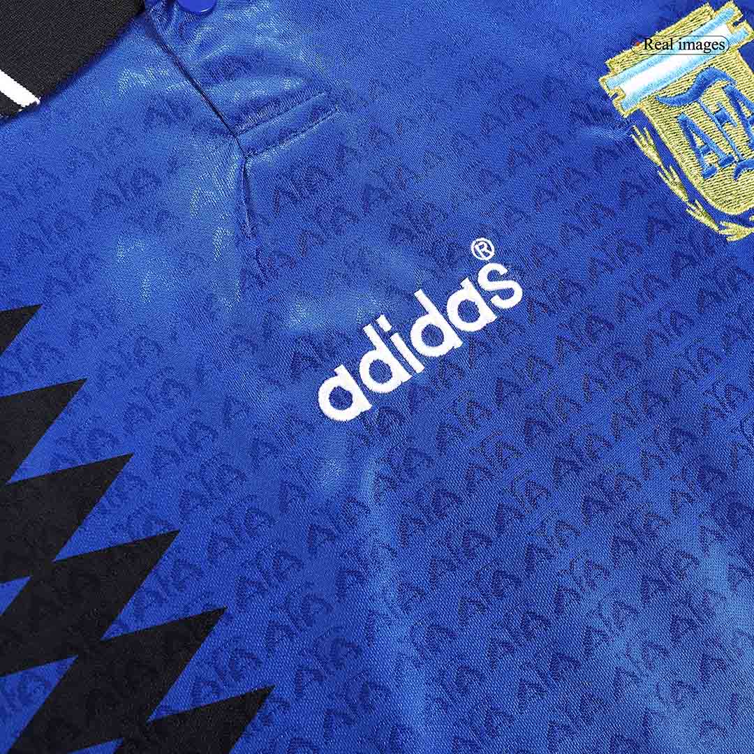 maillot Argentina 1994 extérieur bleu Retro