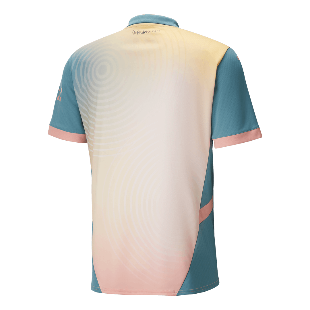 maillot Manchester City 2024/25 quatrième bleu