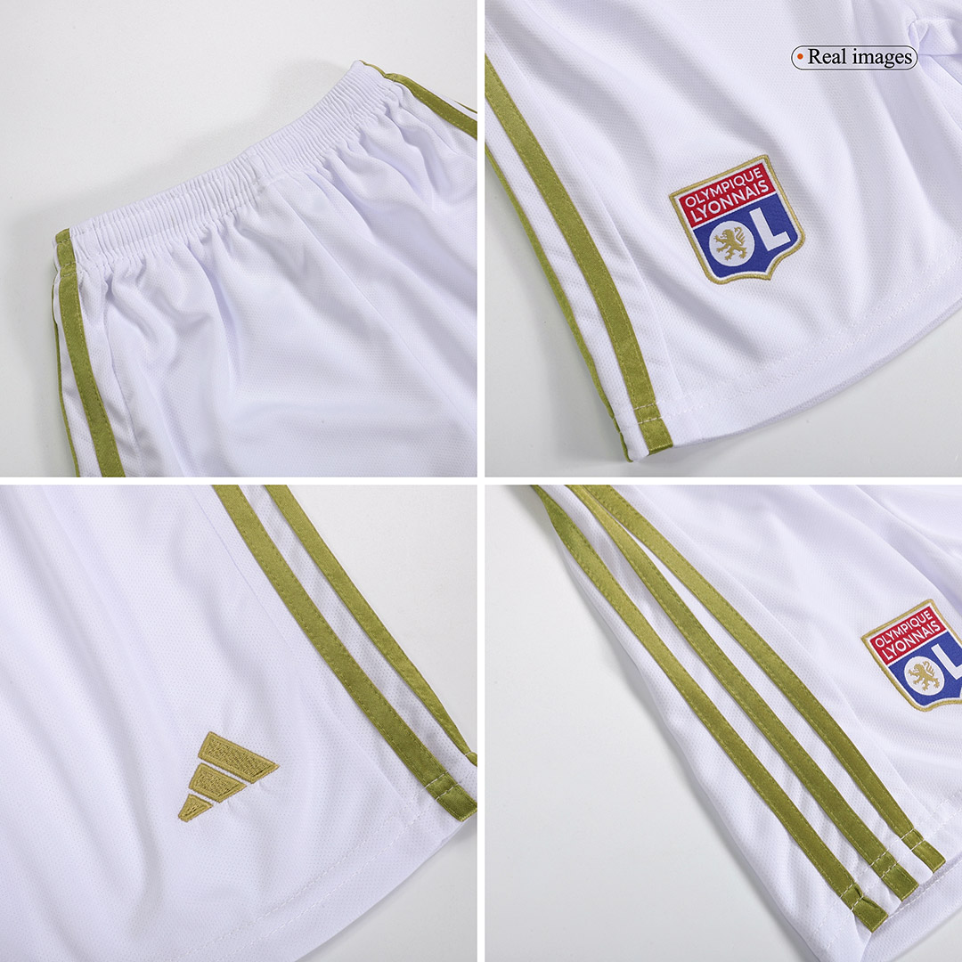 kit enfant Olympique Lyonnais 2023/24 domicile blanc