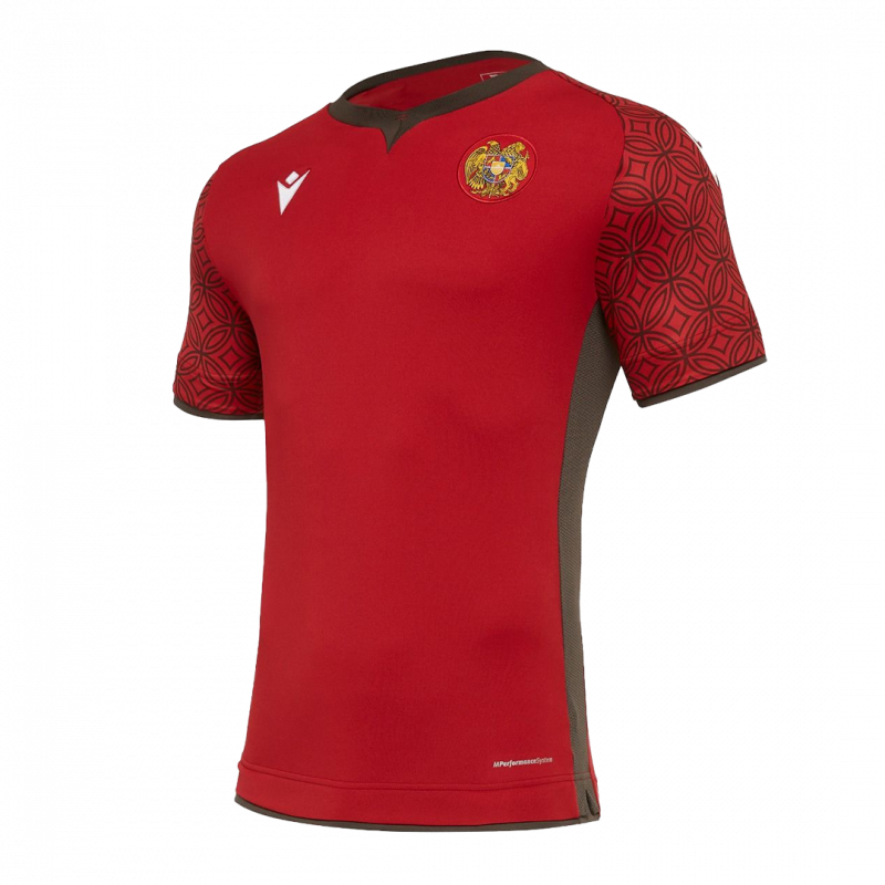 maillot Armenia 2021 domicile rouge