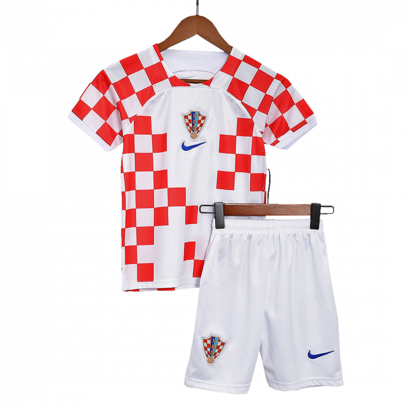kit enfant Croatia 2022 domicile blanc