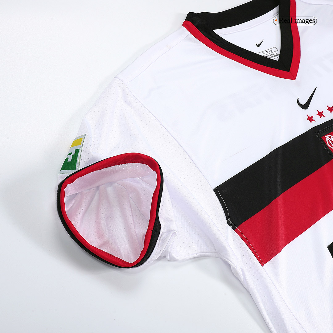 maillot CR Flamengo 2001 extérieur blanc Retro
