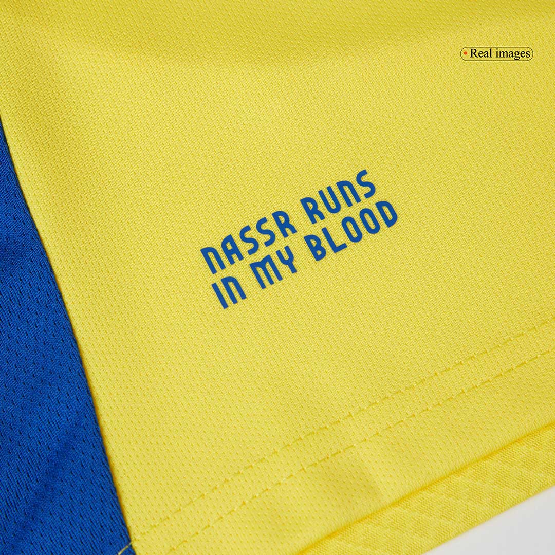maillot Al Nassr 2024/25 domicile jaune Premium