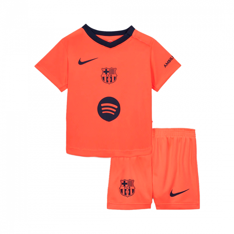 kit enfant Barcelona 2025/26 troisième orange