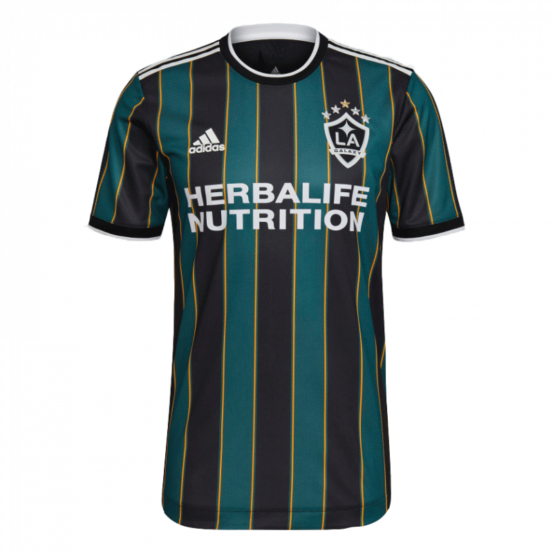 maillot LA Galaxy 2021 extérieur noir version joueur