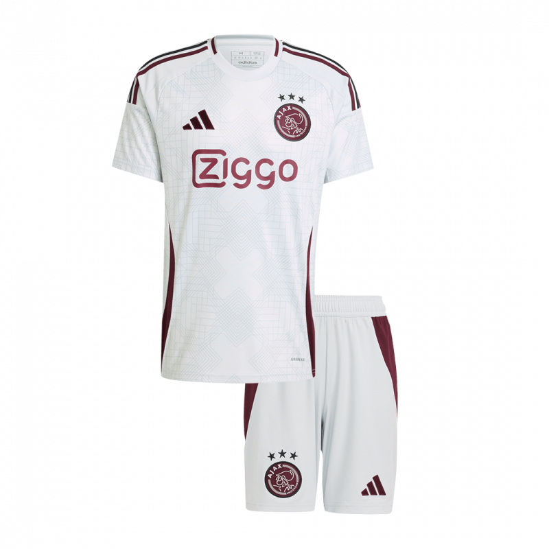 kit enfant Ajax 2024/25 troisième gris
