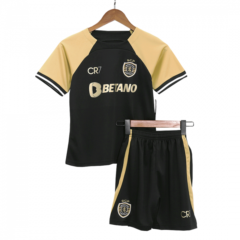 kit enfant Sporting CP 2023/24 troisième noir