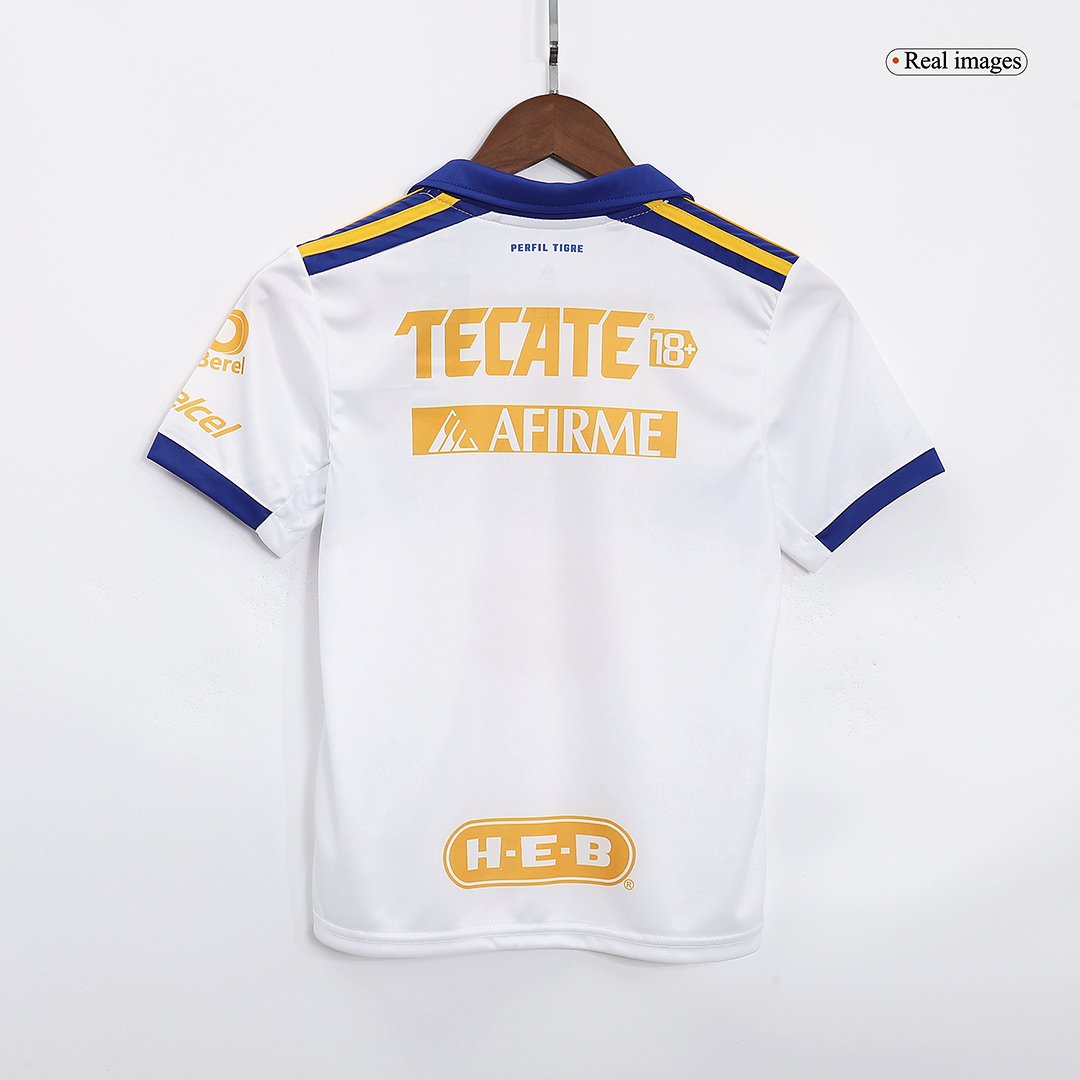 kit enfant Tigres UANL 2022/23 troisième blanc