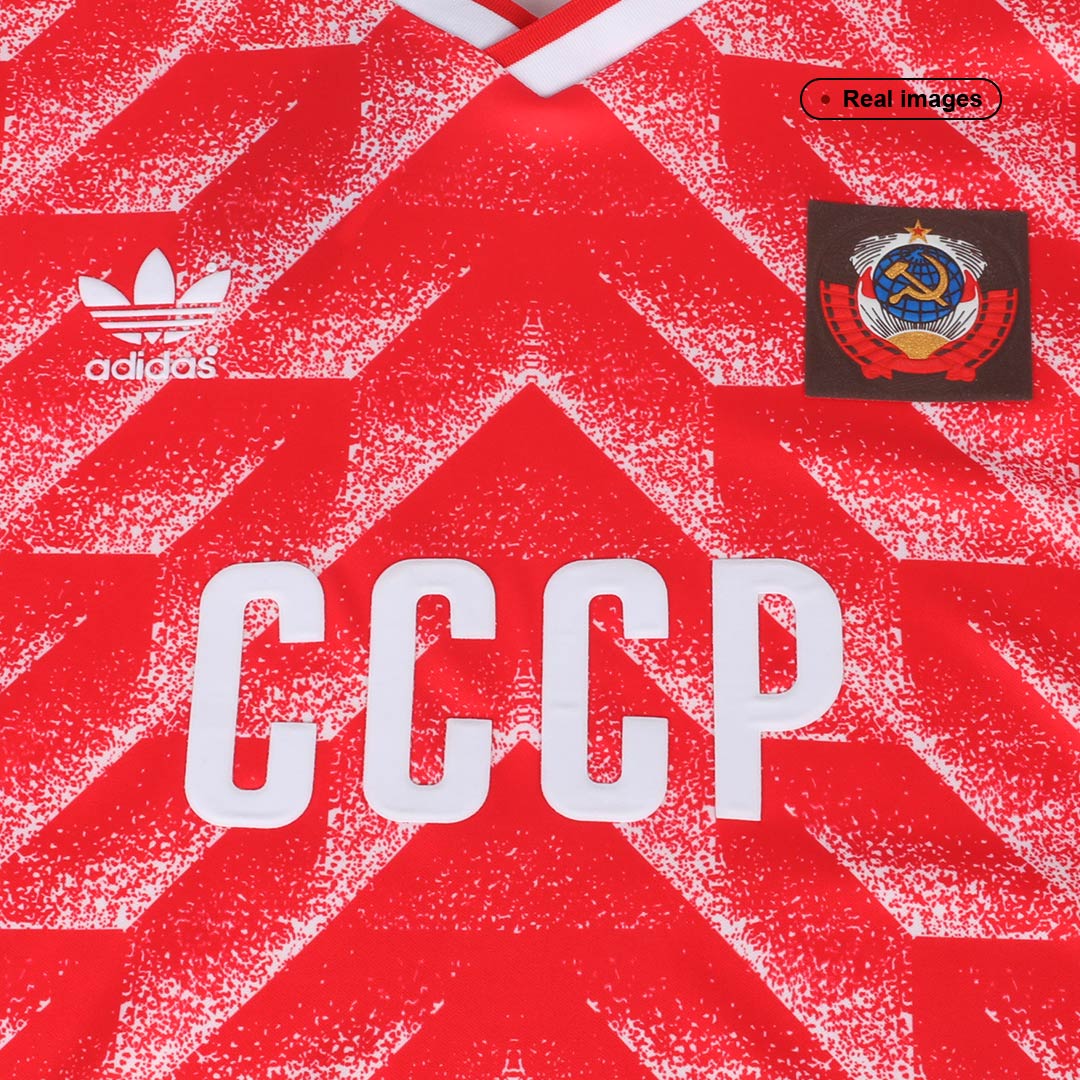 maillot Soviet Union 1987/88 domicile rouge Retro