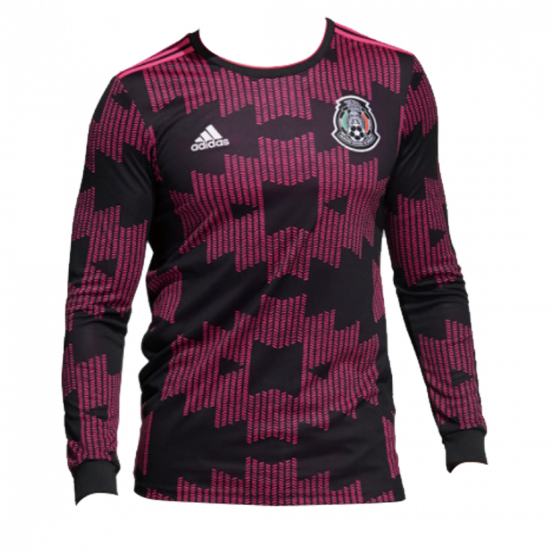 maillot Mexico 2021 domicile noir manches longues